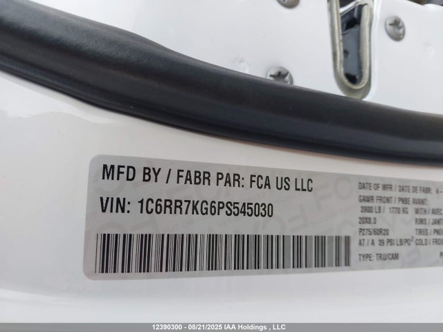1C6RR7KG6PS545030 RAM 1500