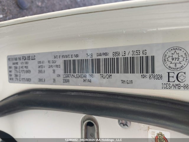 RAM 1500 2018 1C6RR7VM4JS349340 Image 9