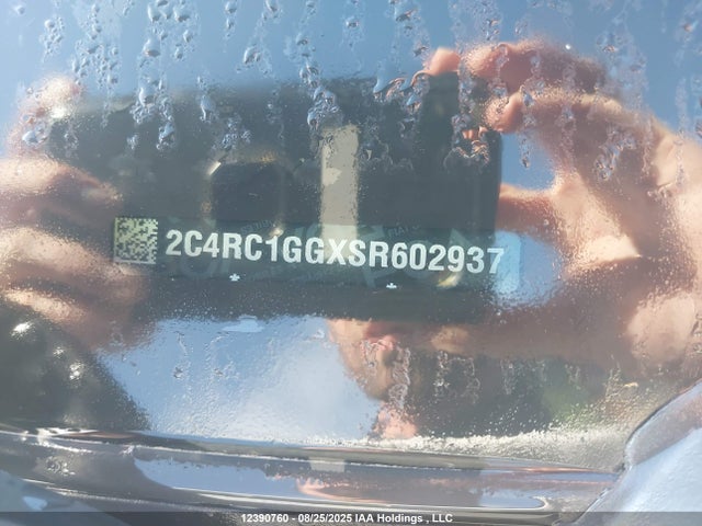 2C4RC1GGXSR602937 Chrysler Pacifica