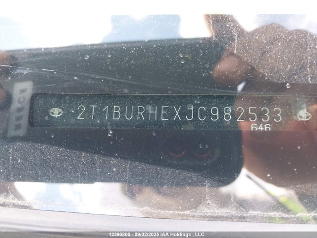 Toyota 2zr-fe 2018 2T1BURHEXJC982533 Image 20