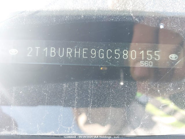 Toyota 2zr-fe 2016 2T1BURHE9GC580155 Image 18