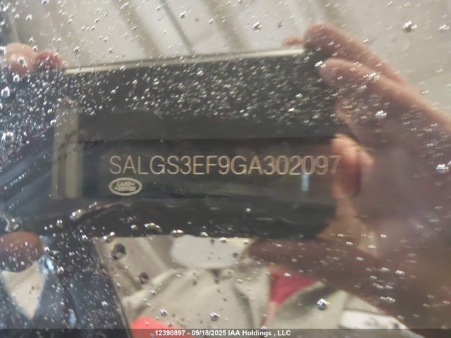 Land Rover s/c lev2 ulev 2016 SALGS3EF9GA302097 Image 9