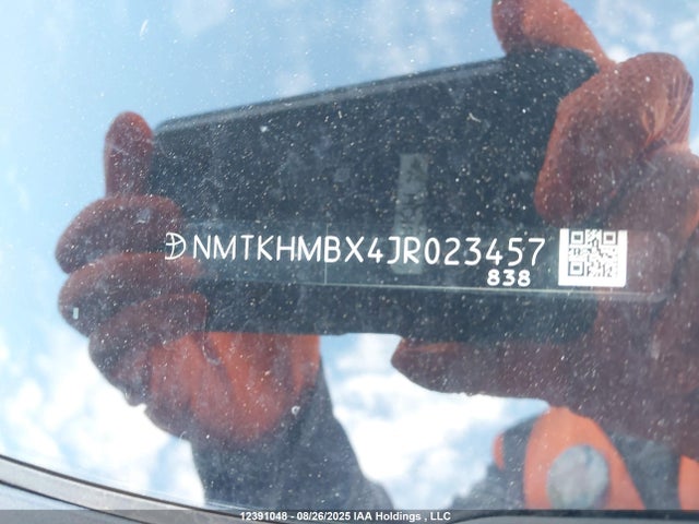 NMTKHMBX4JR023457 Toyota 3zr-fae