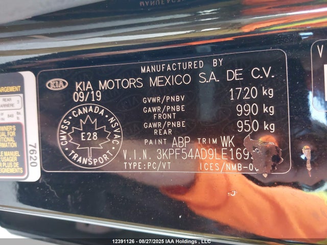 KIA mpi nu 2020 3KPF54AD9LE169949 Image 19