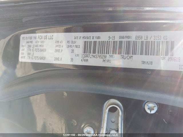 RAM 2019 2019 1C6RR7LM4KS705290 Image 17