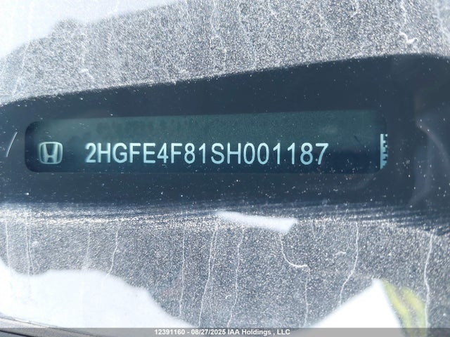2HGFE4F81SH001187 Honda lfc3