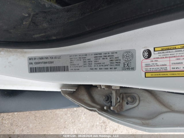 RAM 1500 2022 1C6SRFVT0NN153841 Image 17