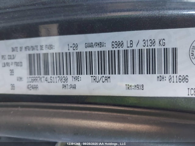 1C6RR7KT4LS117030 RAM 1500