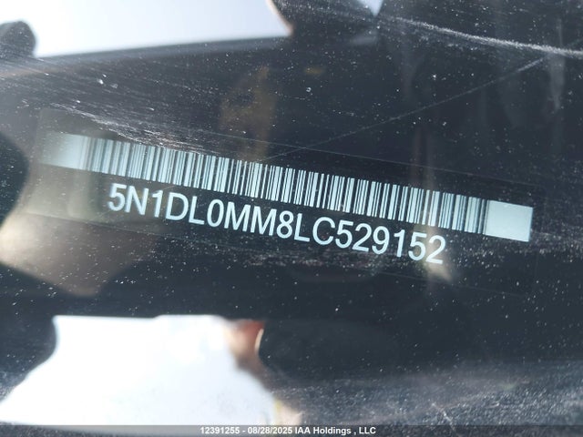 5N1DL0MM8LC529152 Infiniti QX60