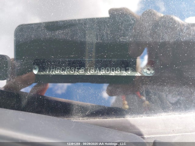 Aukcja sprzedaży 2011 Honda Accord Ex-l V6, vin: 1HGCP3F87BA800347, numer aukcji: 12391259