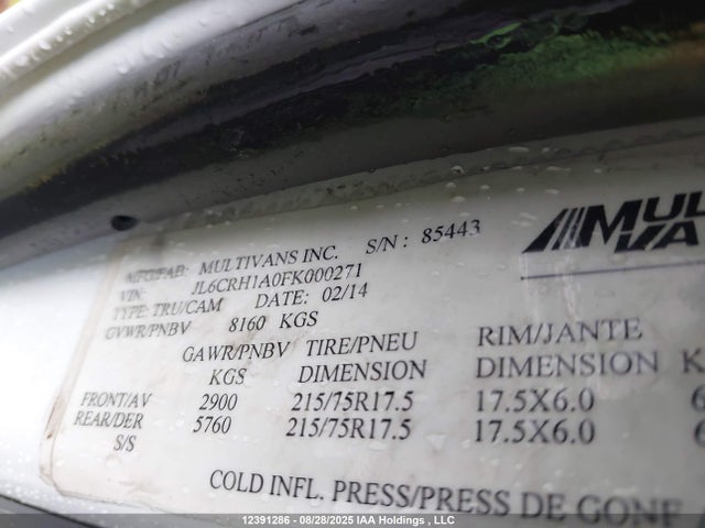 JL6CRH1A0FK000271 Mitsubishi Fuso Truck Fec92s