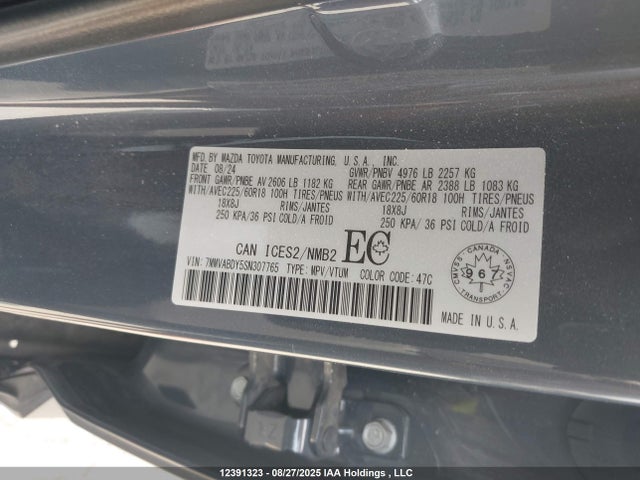 Mazda py turbo 2025 7MMVABDY5SN307765 Image 9