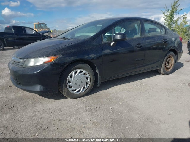 2012 Honda Civic Lx მანქანა იყიდება აუქციონზე, vin: 2HGFB2F41CH121325, აუქციონის ნომერი: 12391353