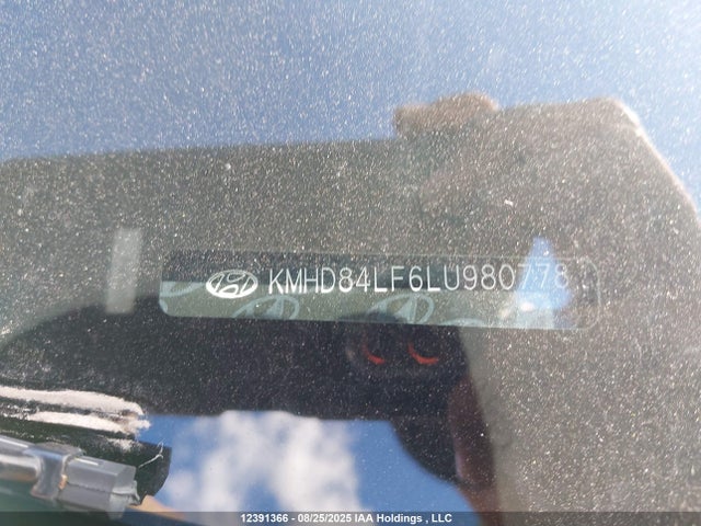 KMHD84LF6LU980778 Hyundai mpi nu