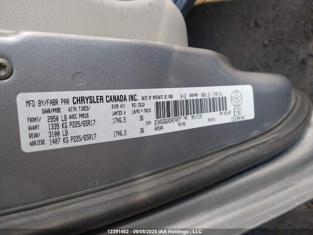 Aukcja sprzedaży 2013 Dodge Grand Caravan Se, vin: 2C4RDGBG4DR574577, numer aukcji: 12391402