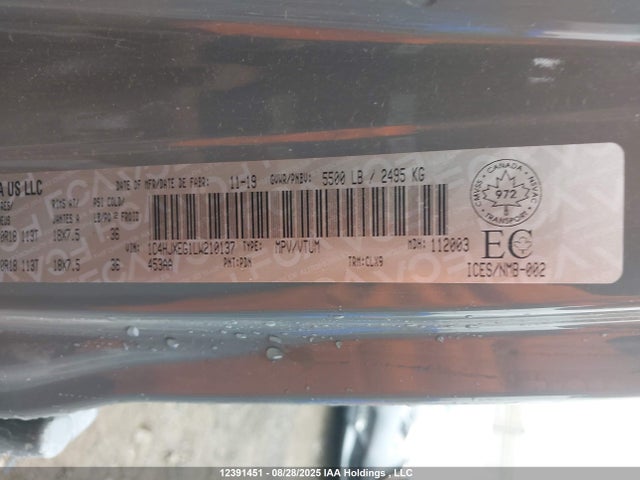 1C4HJXEG1LW210137 Jeep Wrangler