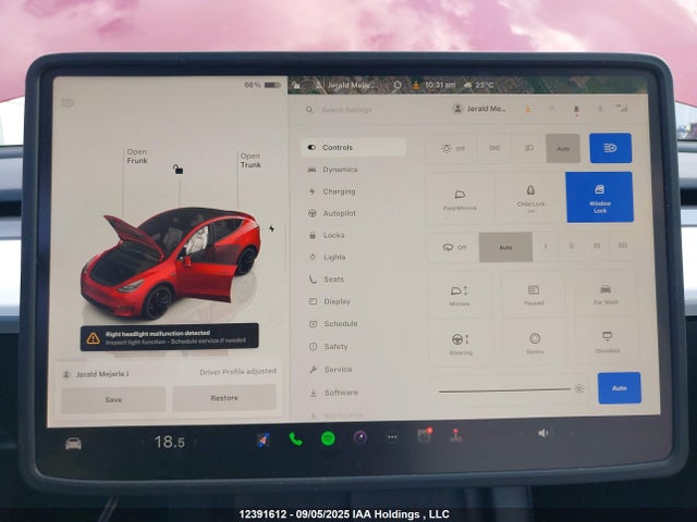 7SAYGDEF9PF664914 Tesla Model Y
