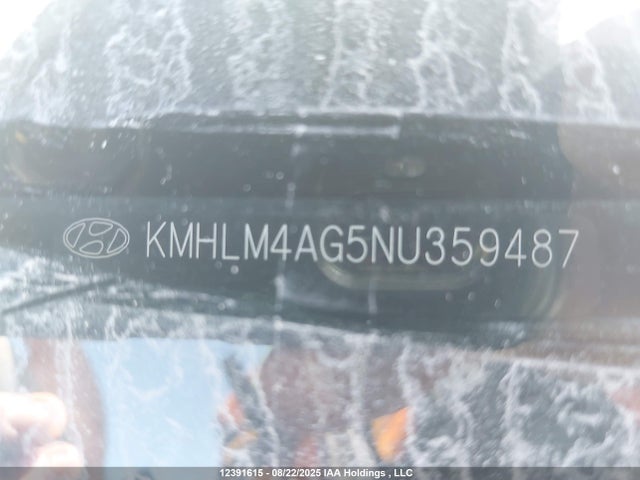 KMHLM4AG5NU359487 Hyundai mpi nu pe