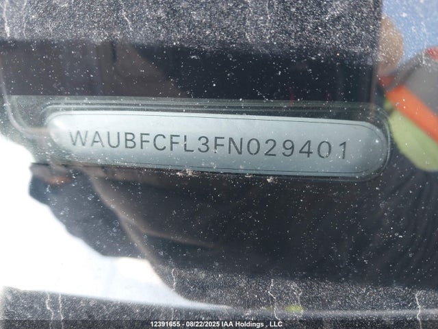 Audi flex fuel capable engine 2015 WAUBFCFL3FN029401 Image 18