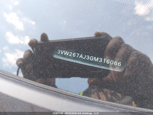 3VW267AJ3GM316066 Volkswagen 1.4t