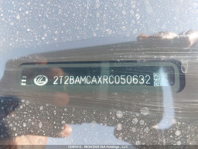2T2BAMCAXRC050632 Lexus t24a-fts