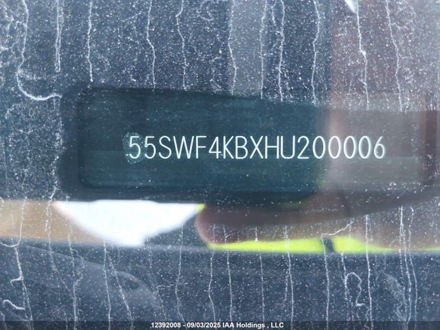 55SWF4KBXHU200006 Mercedes-Benz C-Class