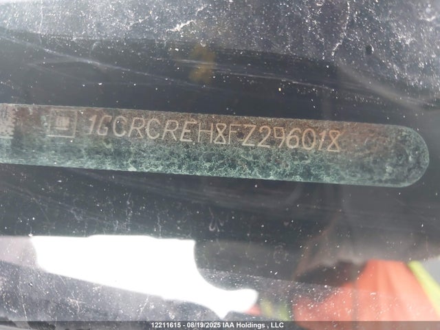 1GCRCREH8FZ296018 Chevrolet lv3 - vvt, aluminum, e85 max