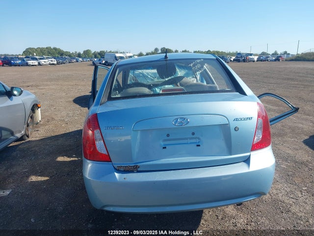 2009 Hyundai Accent 25th Anniversary/gl/gls/l მანქანა იყიდება აუქციონზე, vin: KMHCN45C69U301219, აუქციონის ნომერი: 12392023