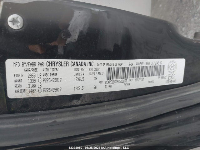 2C4RC1BG1FR519653 Chrysler Town and Country