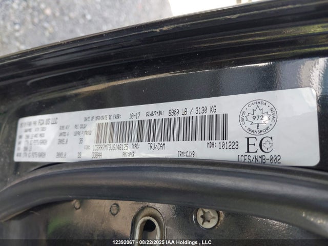 RAM 1500 2018 1C6RR7MT3JS146125 Image 18