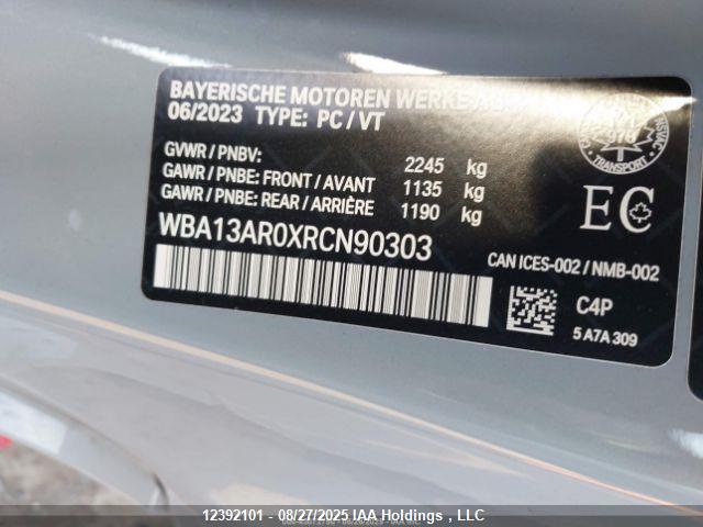 WBA13AR0XRCN90303 BMW M440I