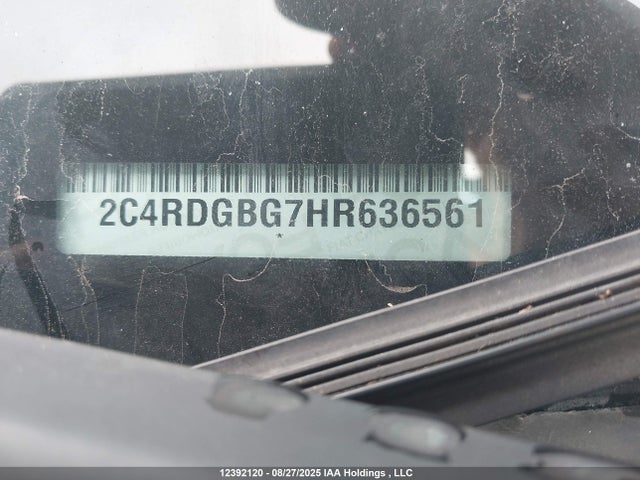 2C4RDGBG7HR636561 Dodge 2017