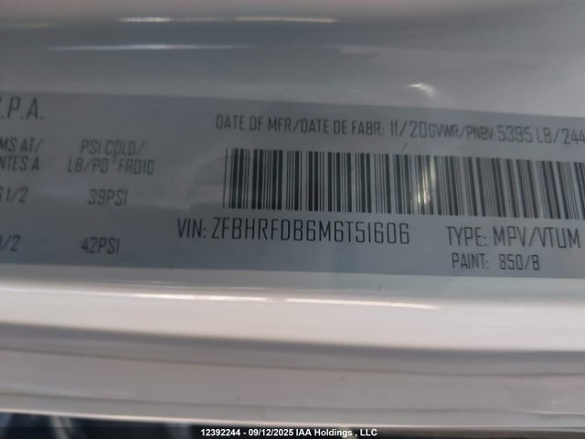 RAM Promaster City 2021 ZFBHRFDB6M6T51606 Image 9