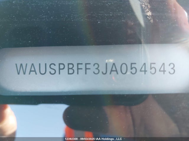 WAUSPBFF3JA054543 Audi A3