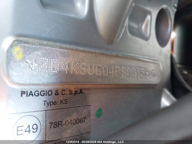 Aprilia 2023 2023 ZD4KSUG04PS001560 Image 10