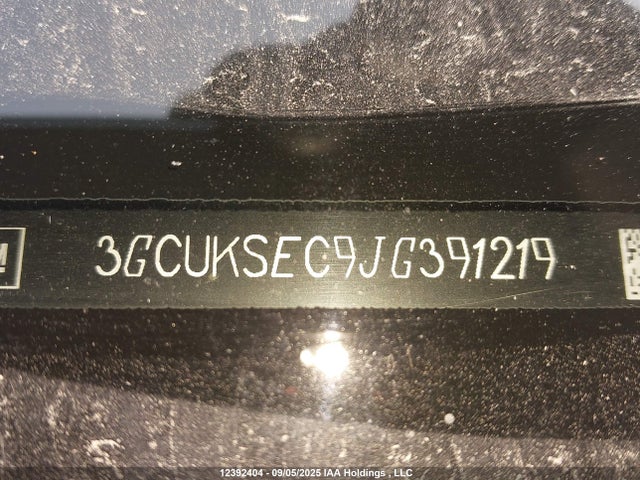 3GCUKSEC9JG391219 Chevrolet l83 - sidi: spark ignited direct injection, vvt: variable valve timing, afm, e85 max, alum