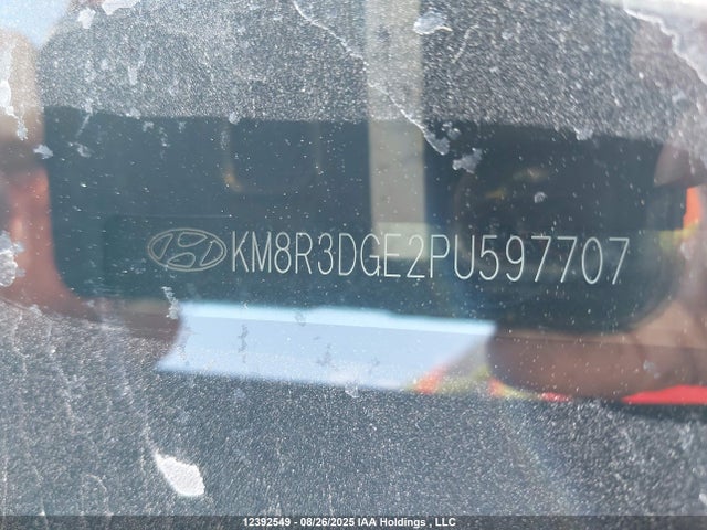 KM8R3DGE2PU597707 Hyundai gdi lambda ii