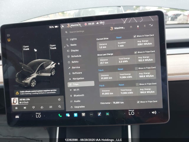 Tesla Model Y 2021 5YJYGDED0MF110751 Image 7