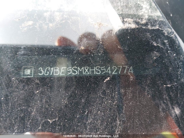 3G1BE5SM8HS542774 Chevrolet le2 -di: direct injection, vvt: variable valve timing, gen, alum