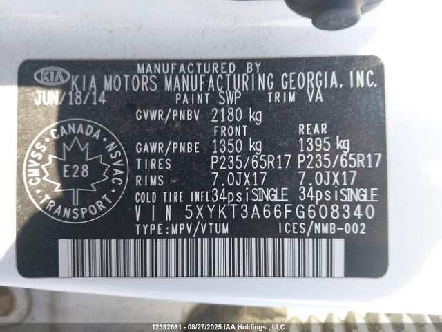 5XYKT3A66FG608340 KIA dohc t-gdi theta-ii