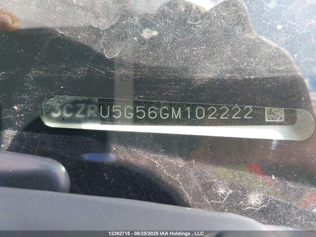 3CZRU5G56GM102222 Honda r18z9