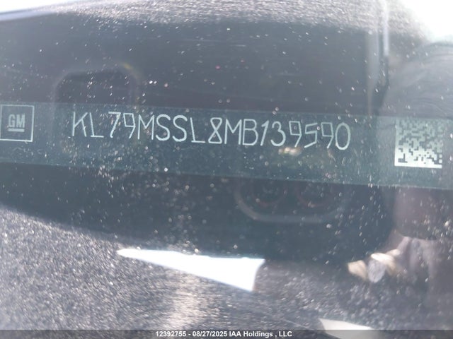 KL79MSSL8MB139590 Chevrolet l3t - l3, sidi, vvt, alum