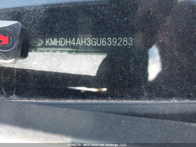 KMHDH4AH3GU639283 Hyundai dohc gdi nu
