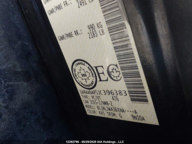 1N4AA6AP5JC396383 Nissan 2018