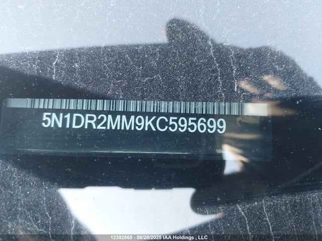 5N1DR2MM9KC595699 Nissan 2019