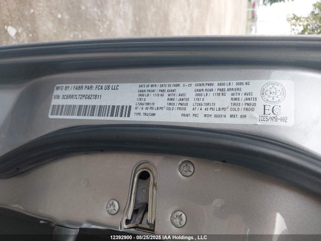 RAM 2023 2023 3C6RR7LT2PG627811 Image 9