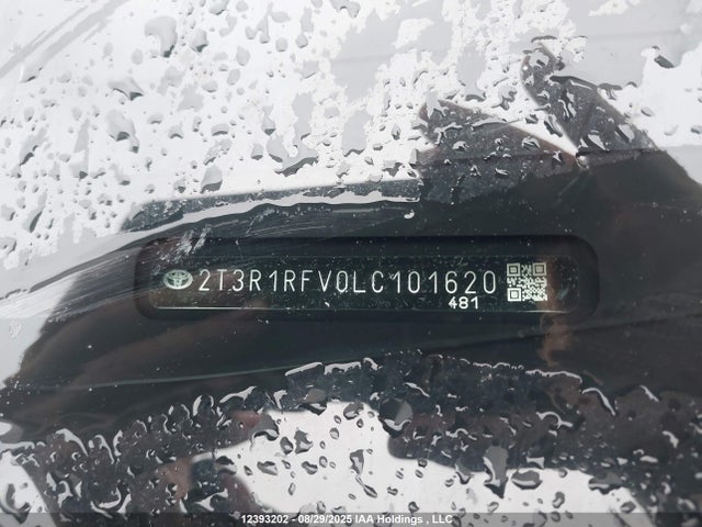 2T3R1RFV0LC101620 Toyota a25a-fks
