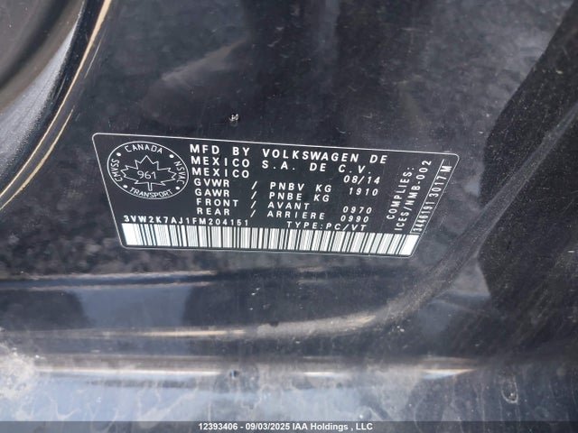 3VW2K7AJ1FM204151 Volkswagen Jetta