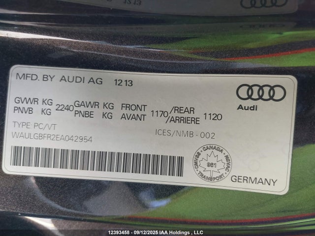 Audi S5 2014 WAULGBFR2EA042954 Image 17