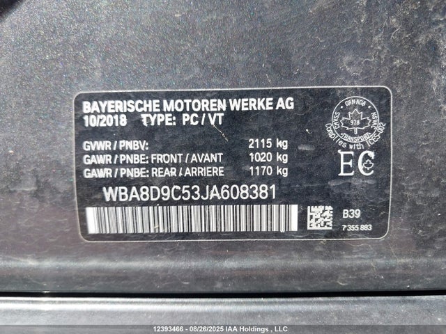 BMW 330I 2018 WBA8D9C53JA608381 Image 19